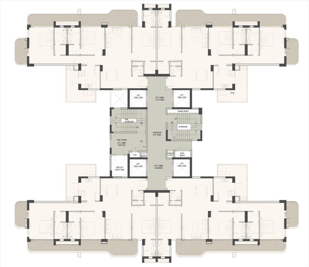 Noble Aurellia Tower Floor Plan